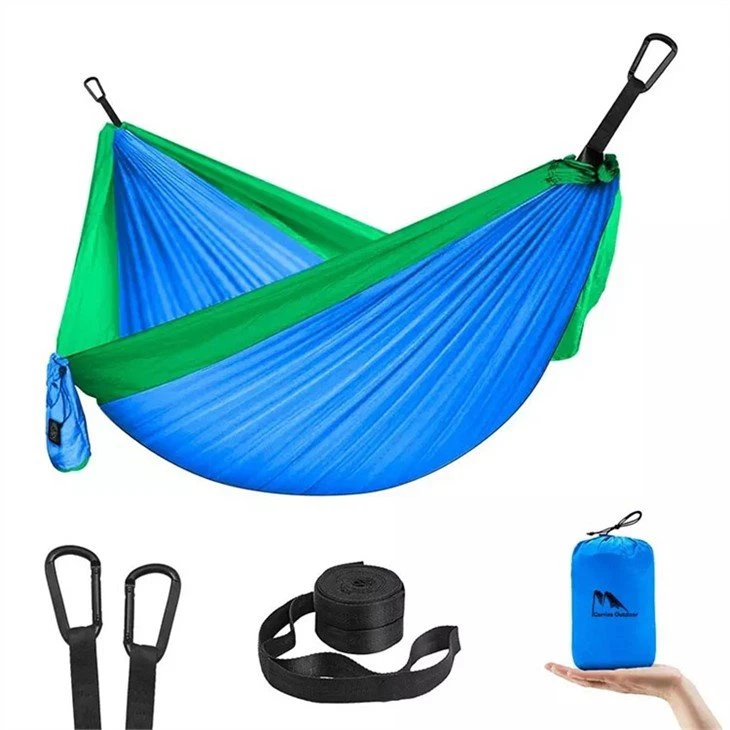 Double Parachute Camping Hammock-2